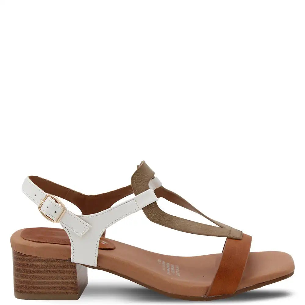 HOLA WOMENS HEEL SANDAL