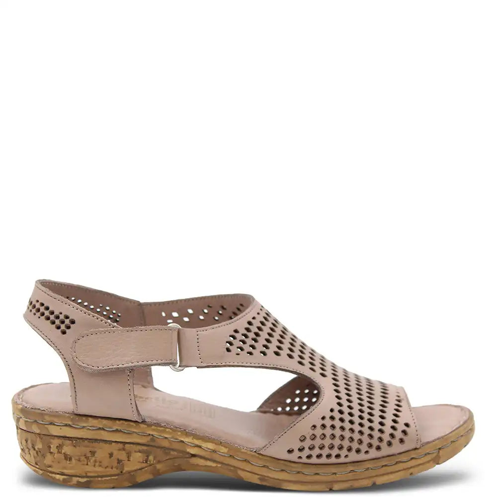 RE641 WOMENS WEDGE SANDAL