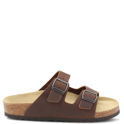 N2718 UNISEX LEATHER SLIDE
