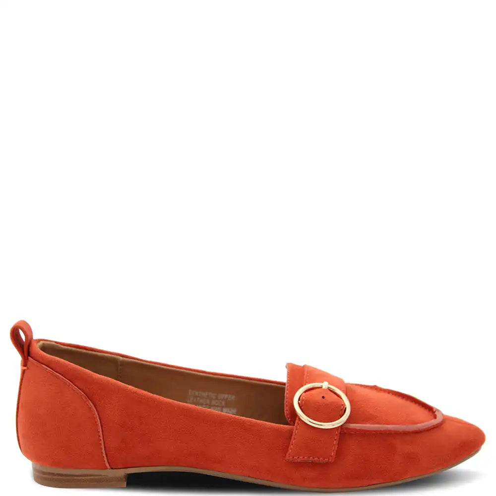 VAMOS WOMENS FLAT MOCCASIN
