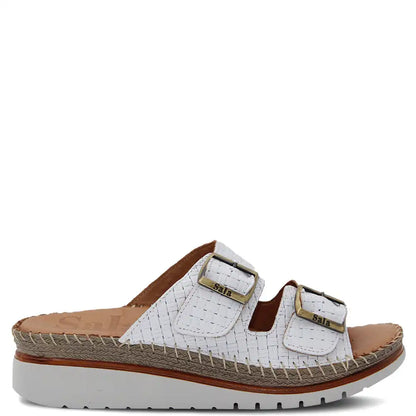 OASIS WEAVE WOMENS WEDGE SLIDE