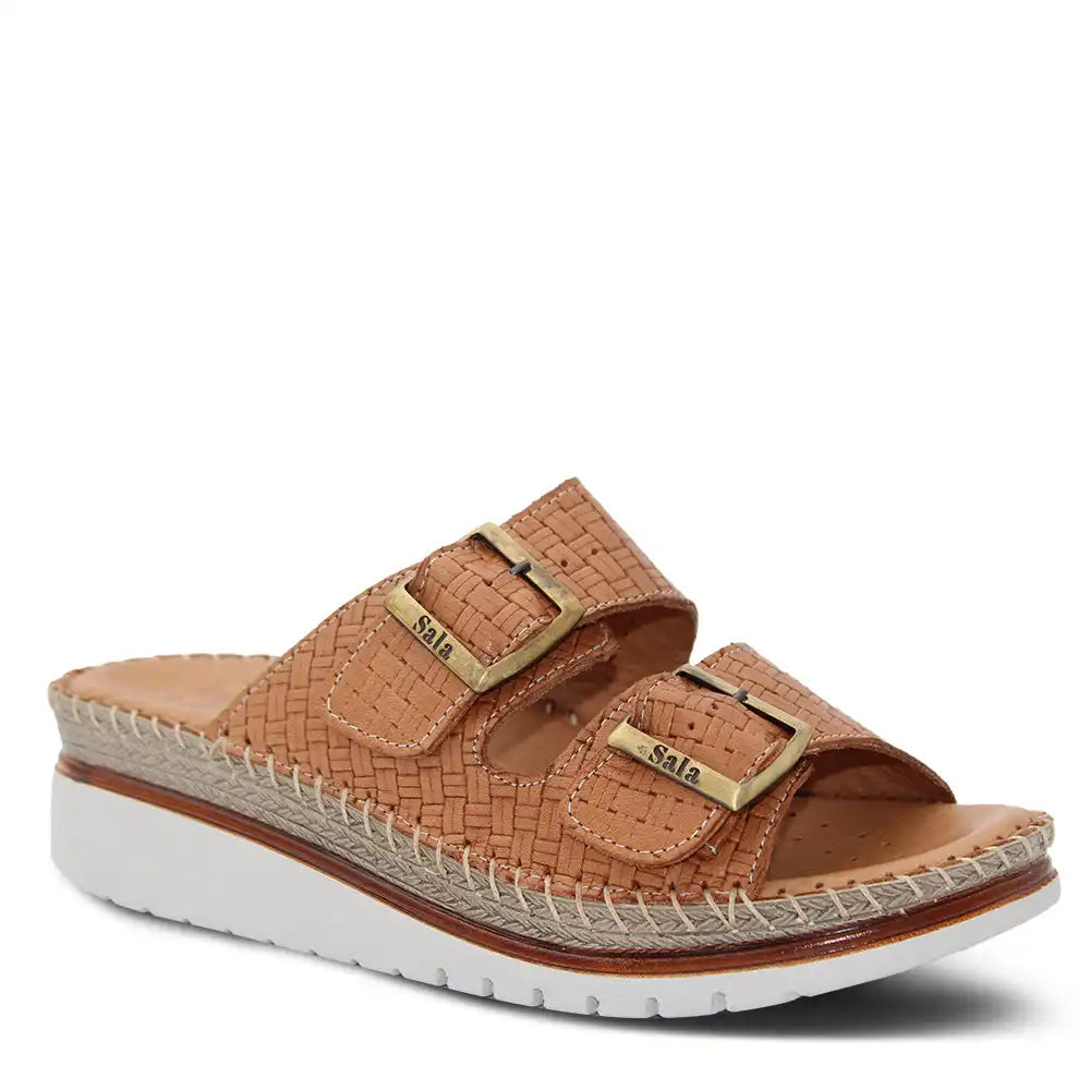 OASIS WEAVE WOMENS WEDGE SLIDE
