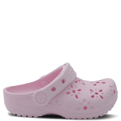 CLASSIC FLORAL CUT OUT KIDS CLOG