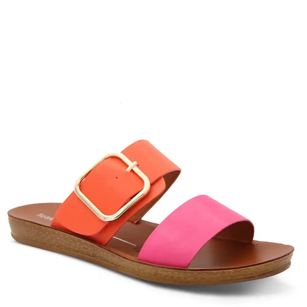 DOTI WOMENS FLAT SLIDE