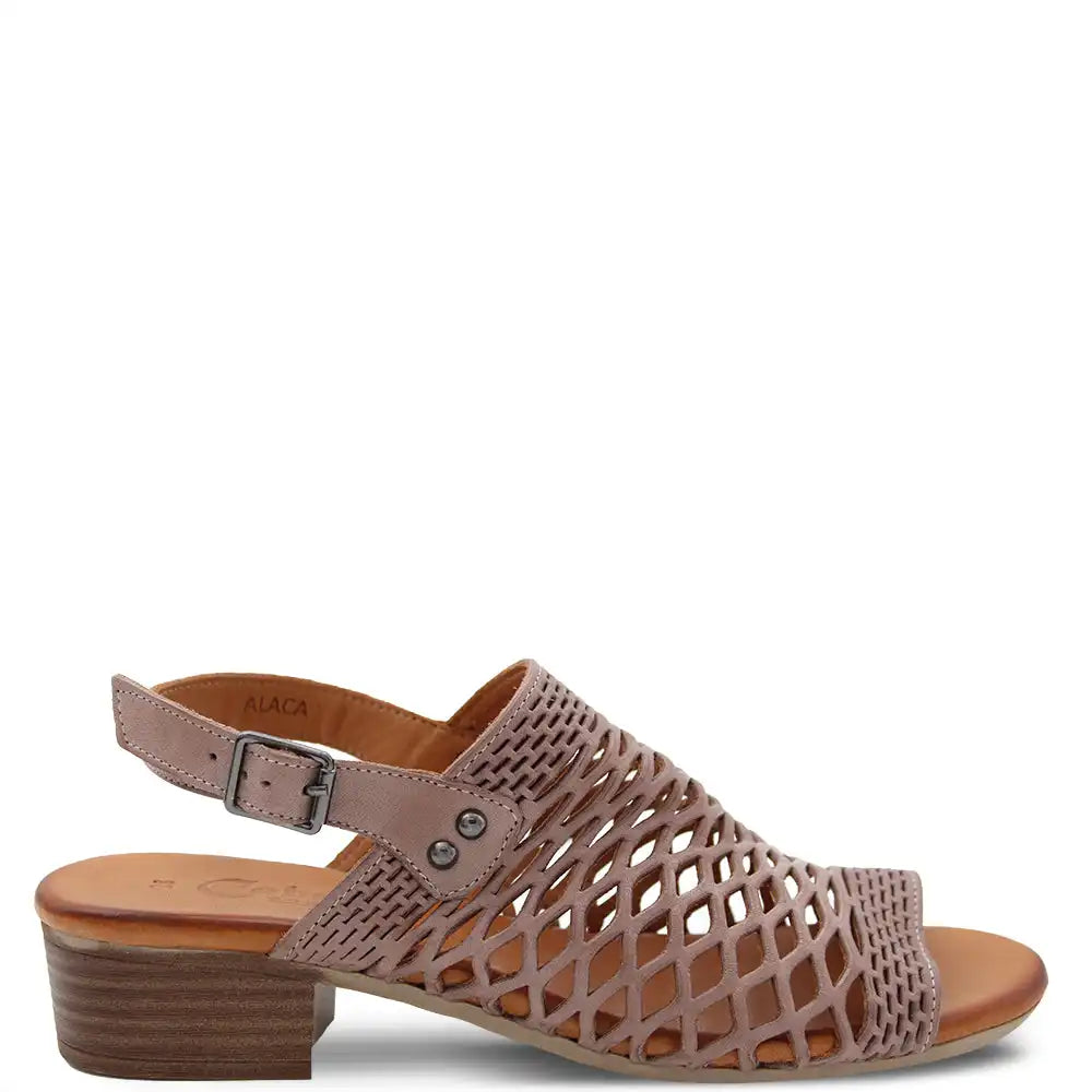 ALACA WOMENS HEEL SANDAL