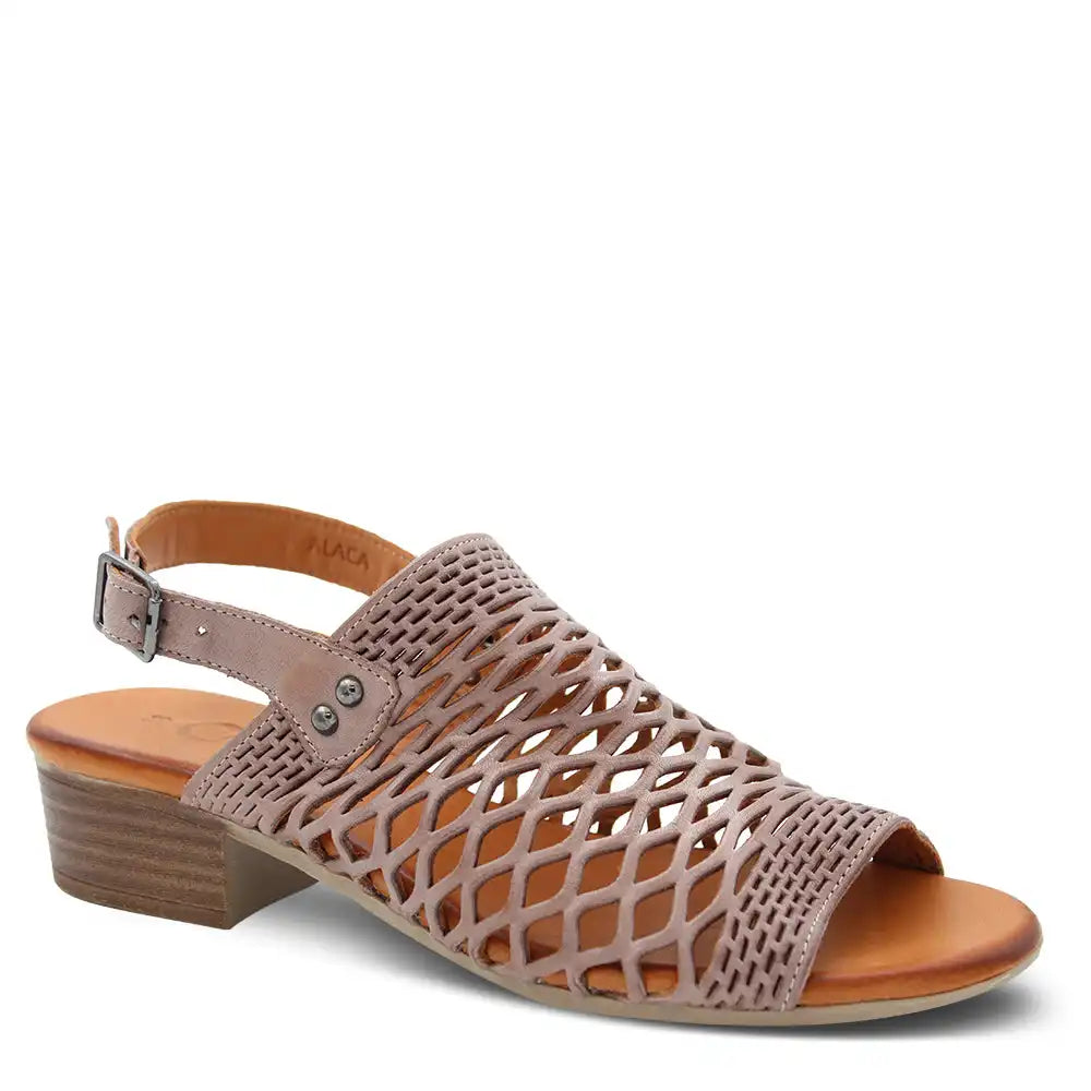 ALACA WOMENS HEEL SANDAL