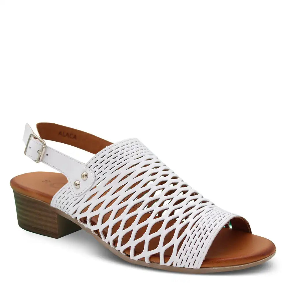 ALACA WOMENS HEEL SANDAL