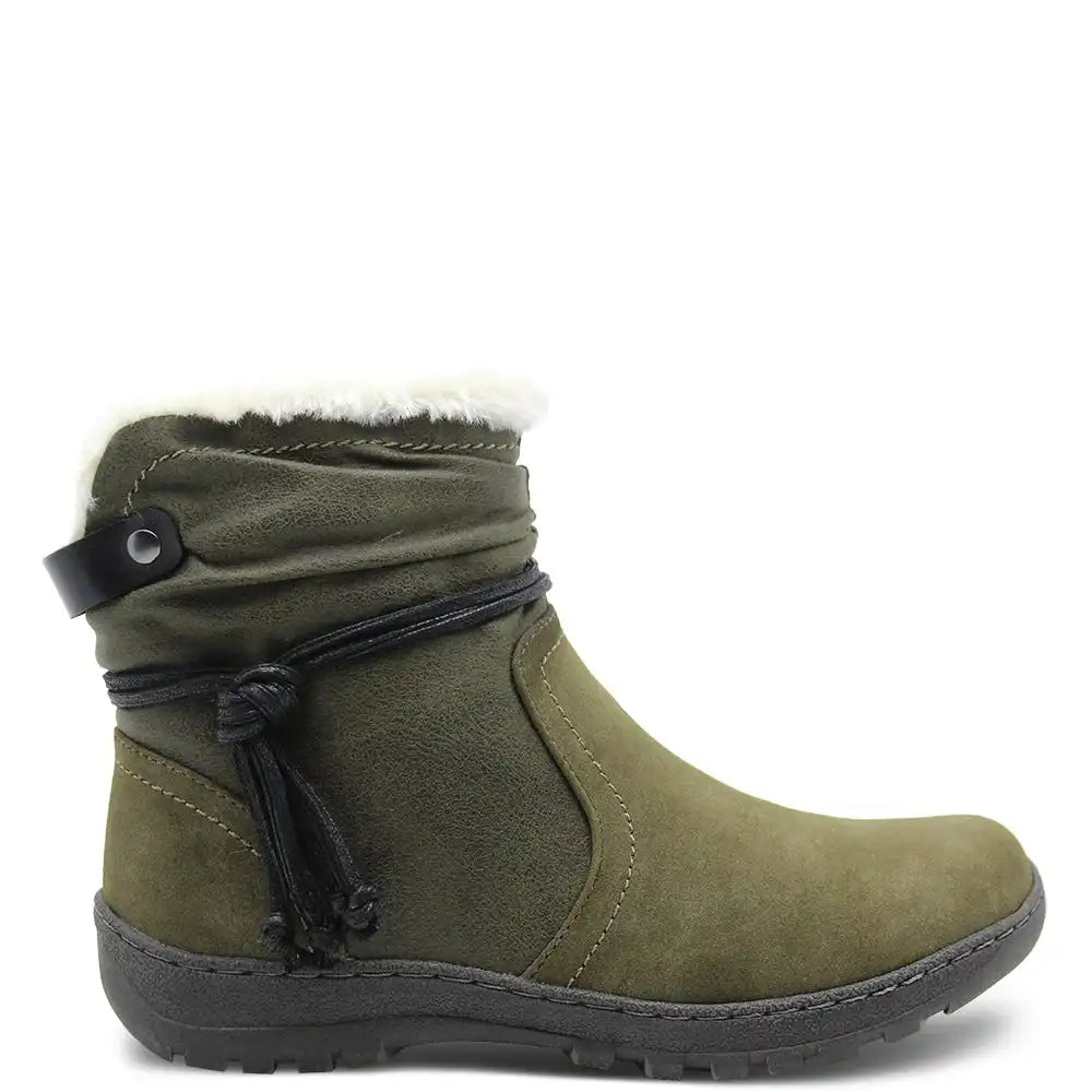 GEMMA WOMENS FLAT BOOT