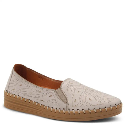 LACE WOMENS FLAT COURT