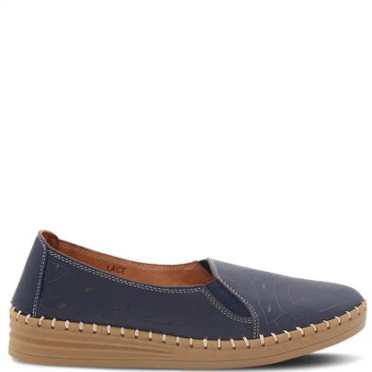 LACE WOMENS FLAT COURT