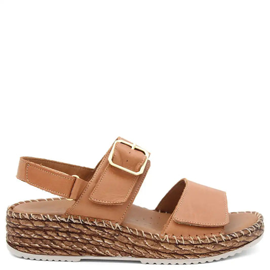 MANITU WOMENS WEDGE SANDAL