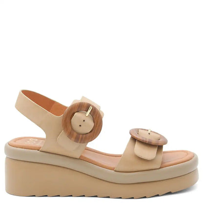 MENORCAS WOMENS WEDGE SANDAL