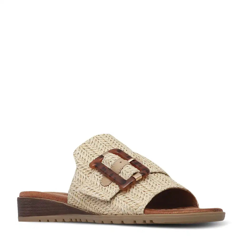 MIVARI WOMENS FLAT SLIDES