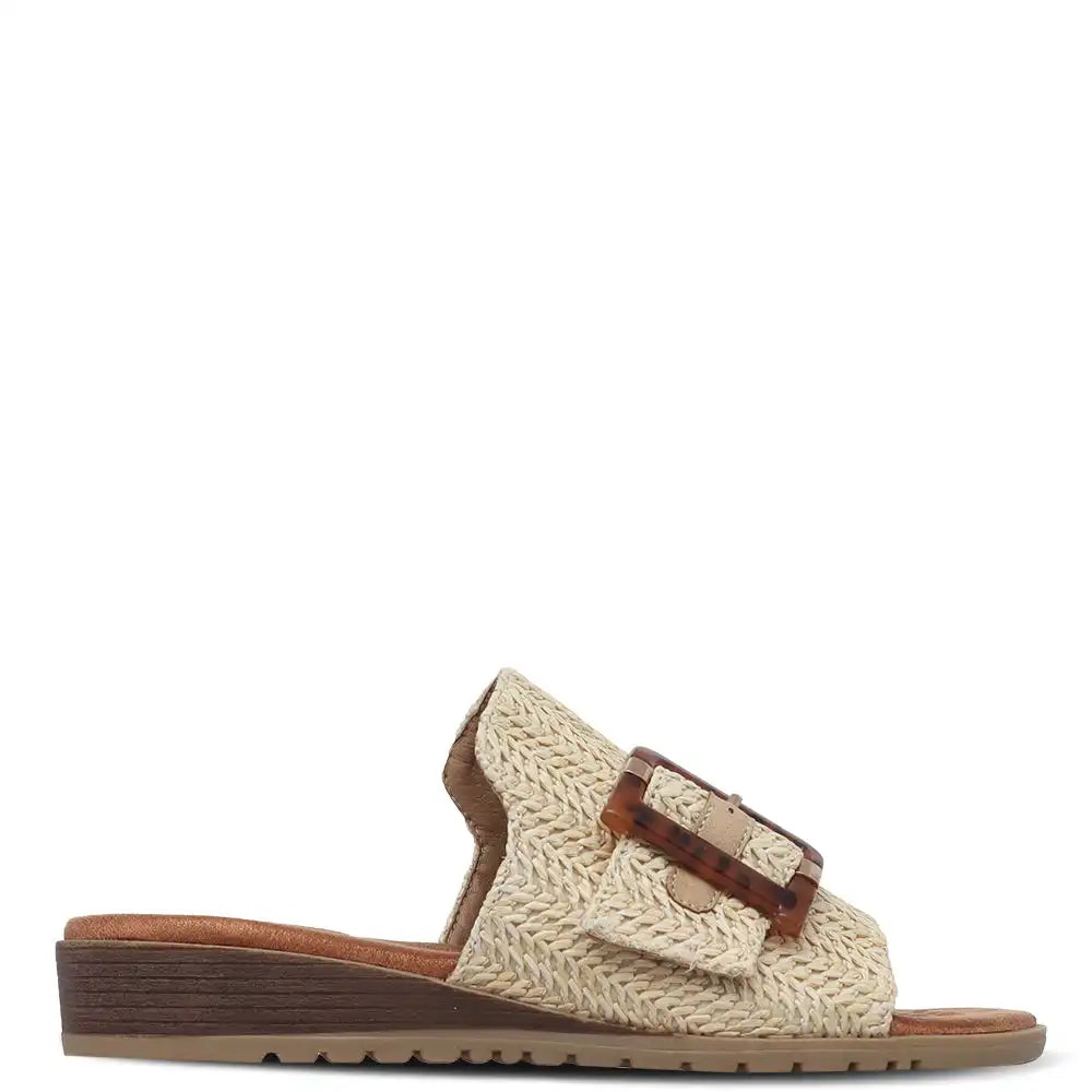 MIVARI WOMENS FLAT SLIDES