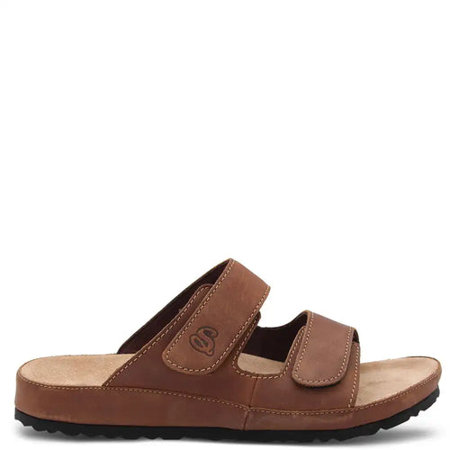 MEMPHIS MENS LEATHER VELCRO SCUFF