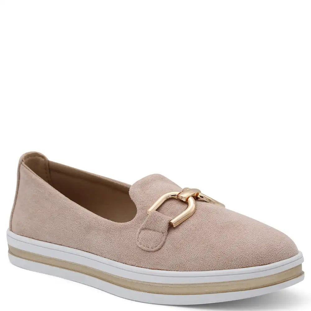 NATURE WOMENS FLAT SLIP ON