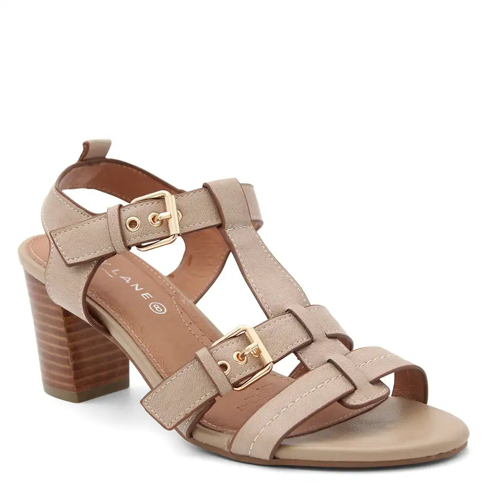 NICKEL WOMENS HEEL SANDAL