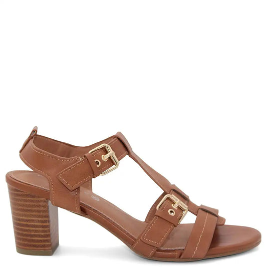 NICKEL WOMENS HEEL SANDAL