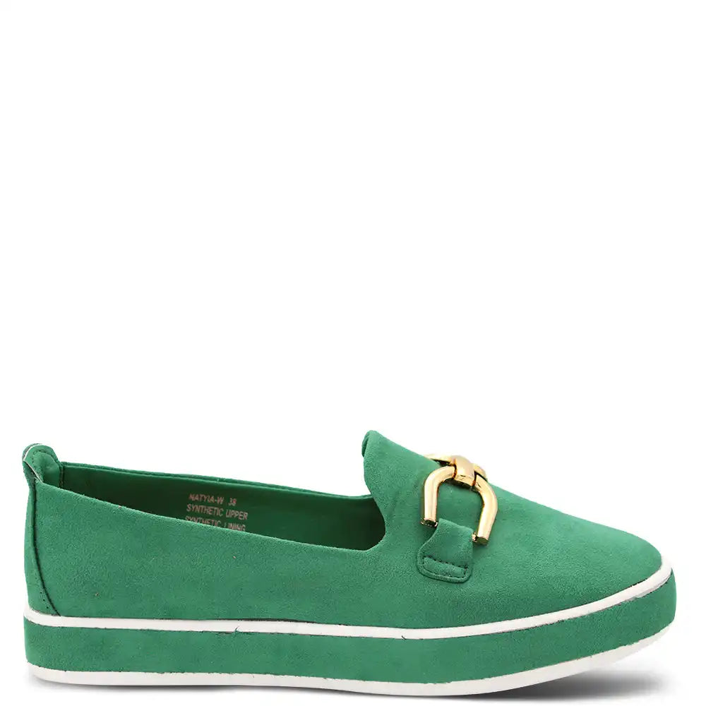 NATYIA WOMENS FLAT SLIP ON