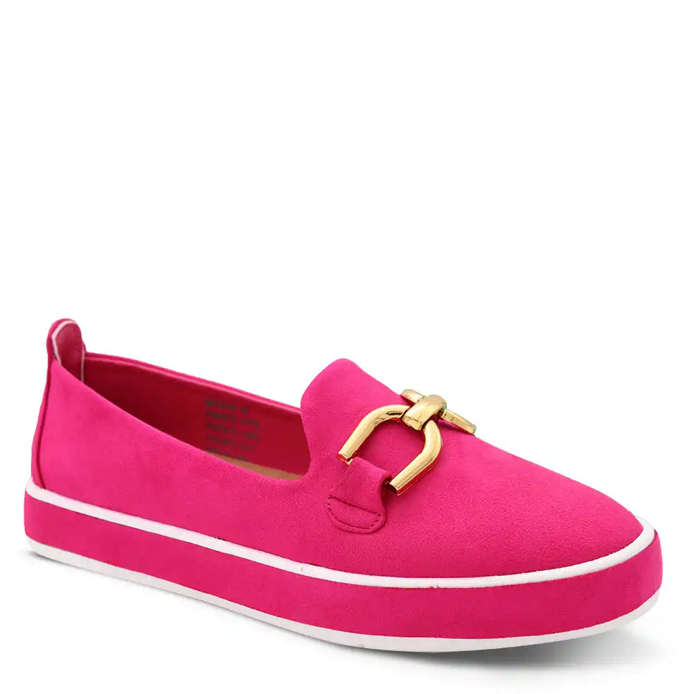 NATYIA WOMENS FLAT SLIP ON