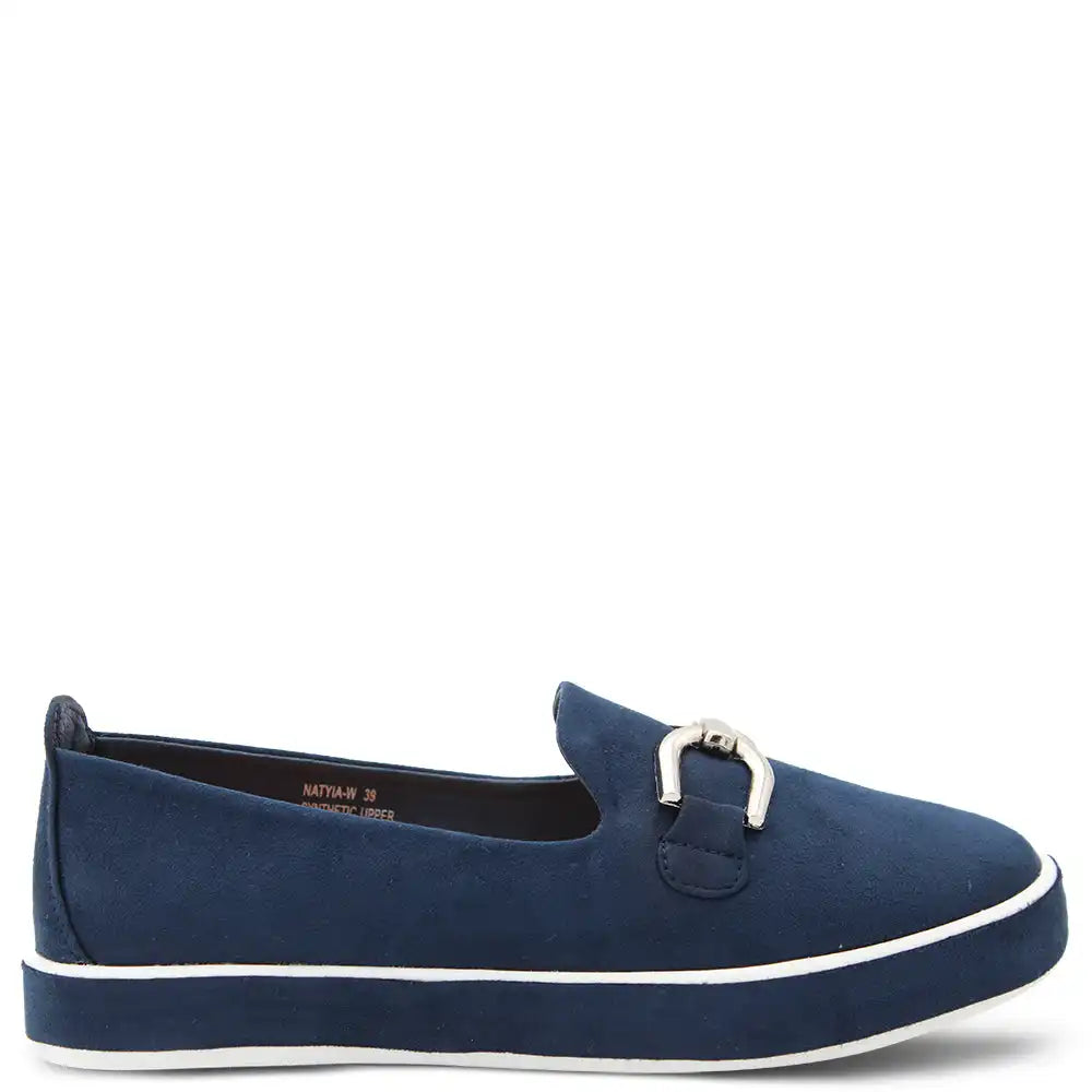 NATYIA WOMENS FLAT SLIP ON