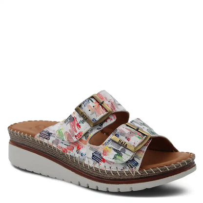 OASIS INTEREST WOMENS WEDGE SLIDE