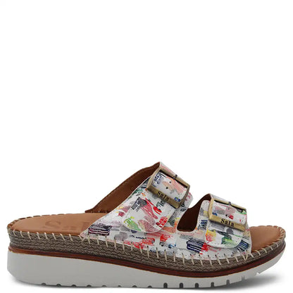 OASIS INTEREST WOMENS WEDGE SLIDE