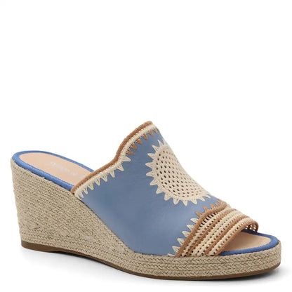 POPPSY WOMENS WEDGE SLIDE