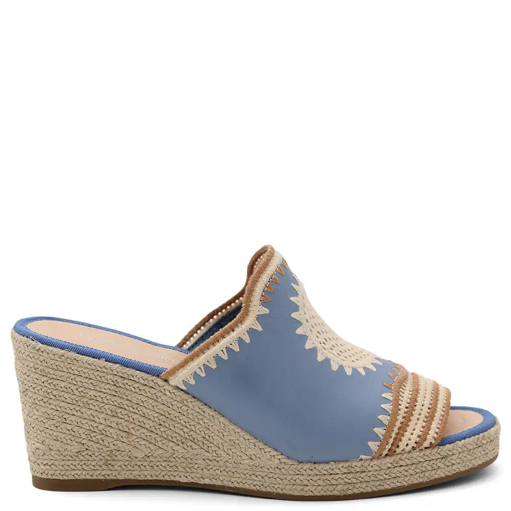 POPPSY WOMENS WEDGE SLIDE