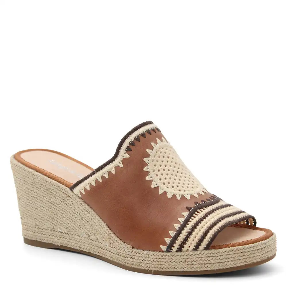POPPSY WOMENS WEDGE SLIDE