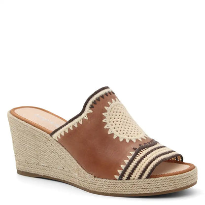 POPPSY WOMENS WEDGE SLIDE