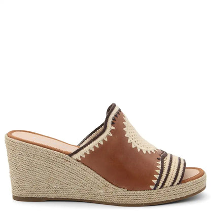 POPPSY WOMENS WEDGE SLIDE