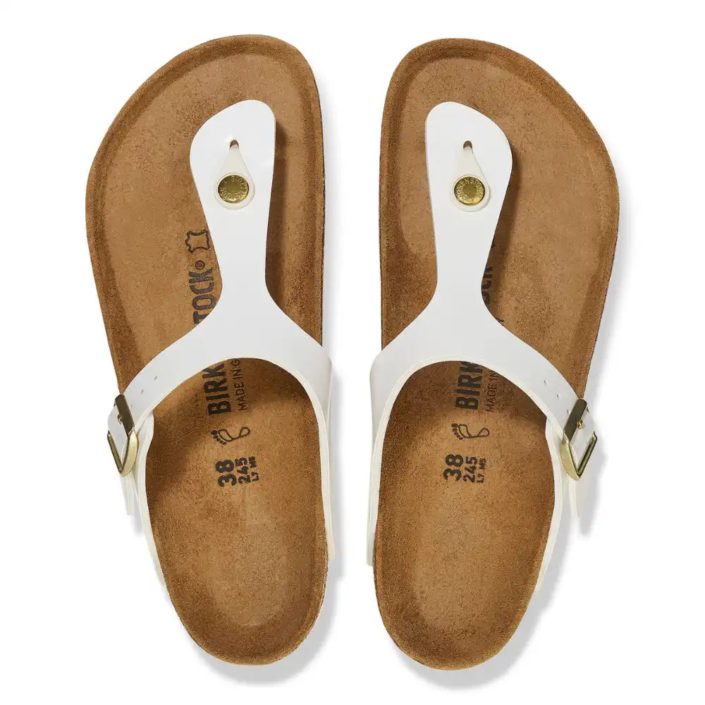 GIZEH PATENT WOMENS FLAT THONG