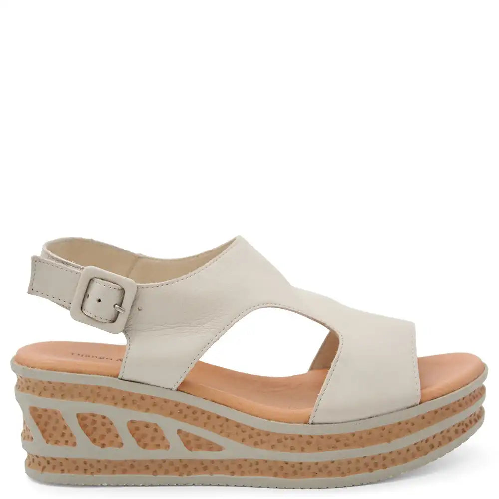 QELEIGH WOMENS WEDGE SANDAL
