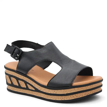 QELEIGH WOMENS WEDGE SANDAL