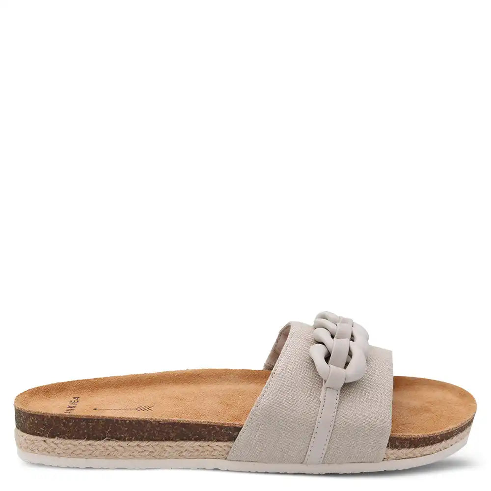QUINN WOMENS FLAT SLIDE