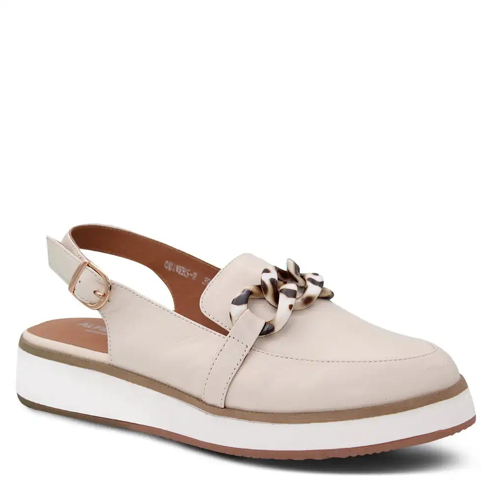 QUIVERS WOMENS PLATFORM LOAFER