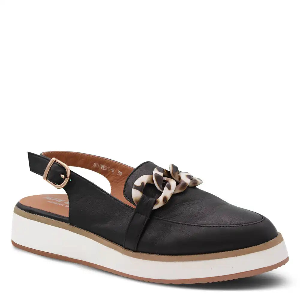 QUIVERS WOMENS PLATFORM LOAFER