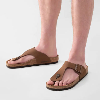 RAMSES NUBUCK LEATHER THONG REGULAR FIT