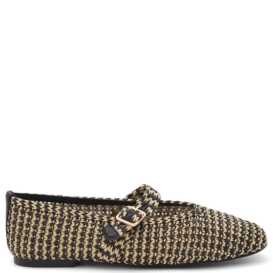 SANTALUM WOMENS MARY JANE FLAT