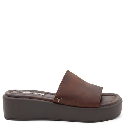 SHOOK WOMENS FLAT SLIDE