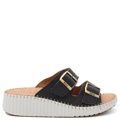 SOLENA WOMENS WEDGE SLIDE