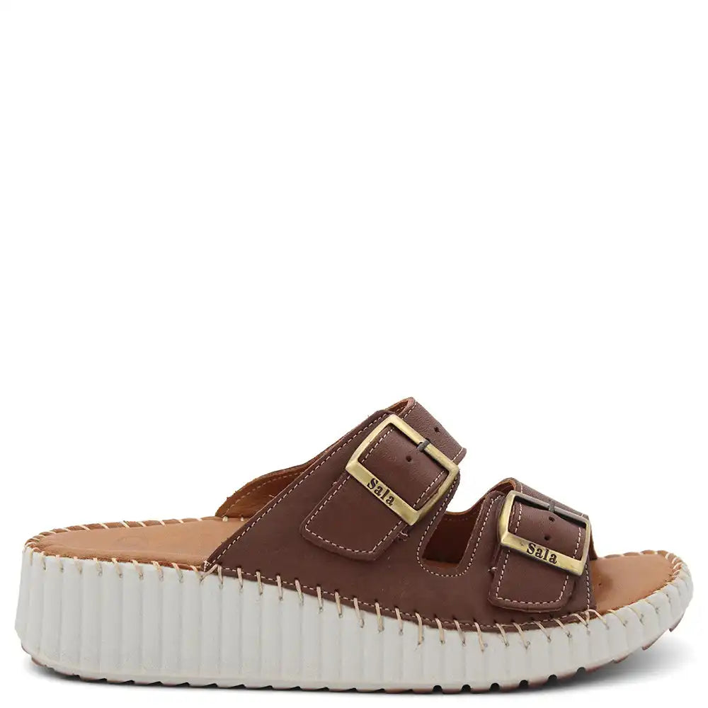 SOLENA WOMENS WEDGE SLIDE