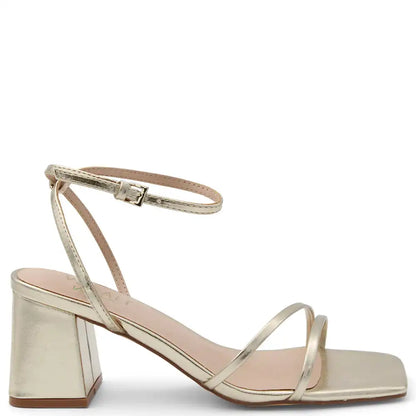 STEVIE WOMENS BLOCK HEEL SANDAL