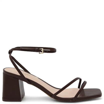 STEVIE WOMENS BLOCK HEEL SANDAL