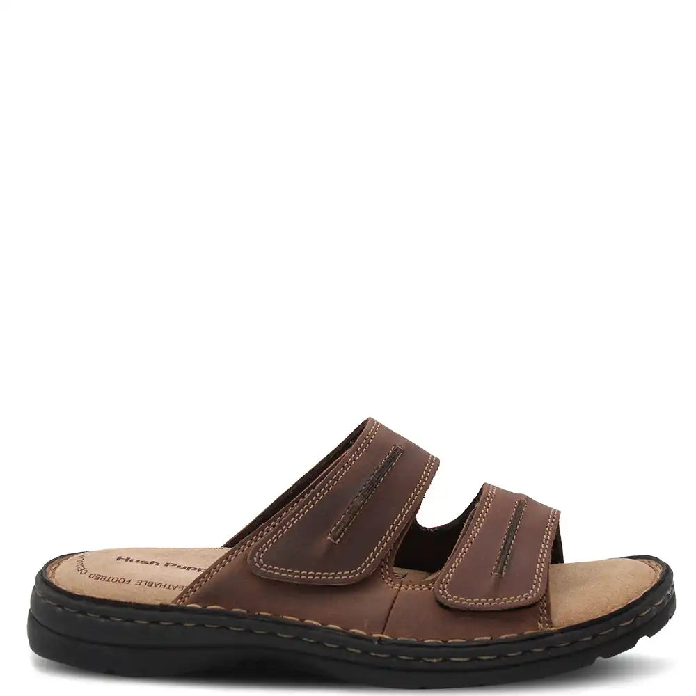 SLIDER MENS LEATHER SCUFF