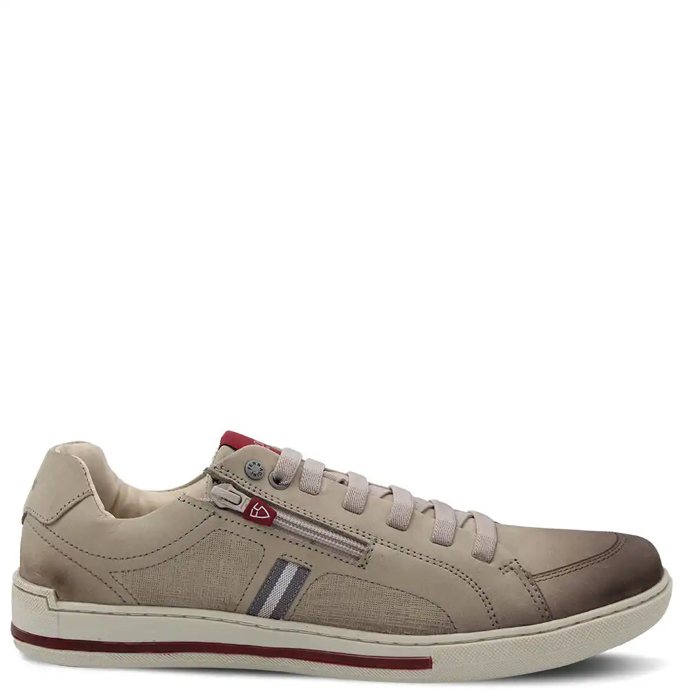 UZIAH MENS LEATHER SNEAKER
