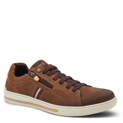 UZIAH MENS LEATHER SNEAKER