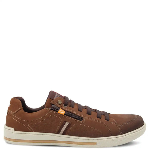 UZIAH MENS LEATHER SNEAKER