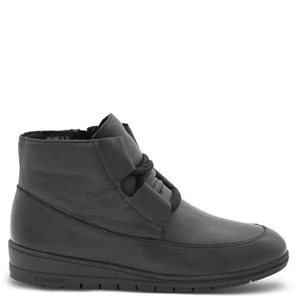 VOLUME WOMENS WEDGE LACE BOOT
